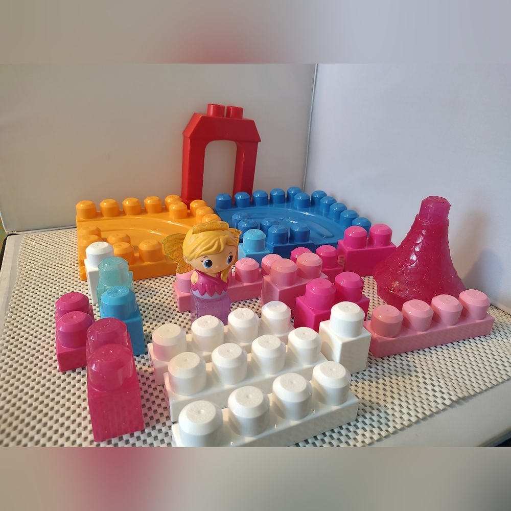Mega Bloks Lot Bundle Fairy Princess Character